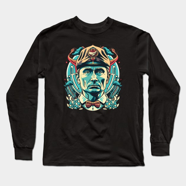 Vladimir Putin Long Sleeve T-Shirt by kknows